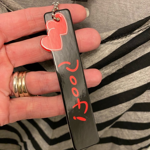 NWT Poof! Contrasting Stripes Full Maxi Sleeveless Dress L - Picture 8 of 9